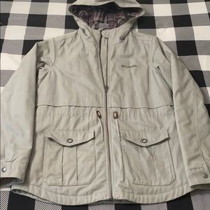 Columbia flannel lined jacket!